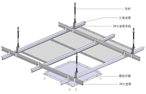 暗架鋁扣板-廚衛(wèi)鋁扣板吊頂怎么裝