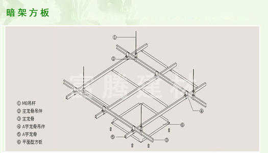 彩色鋁扣板-怎么裝鋁扣板集成吊頂